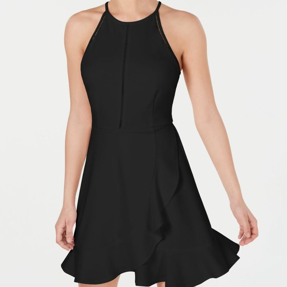 Speechless Juniors' Scuba Crepe Fit & Flare